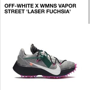 Nike OFF-WHITE X WMNS VAPOR STREET 'LASER FUCHSIA'